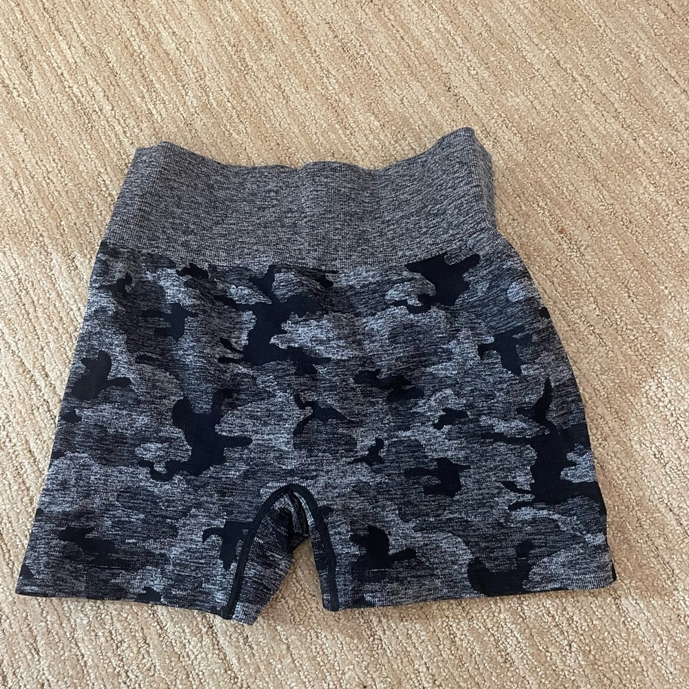 camo workout shorts